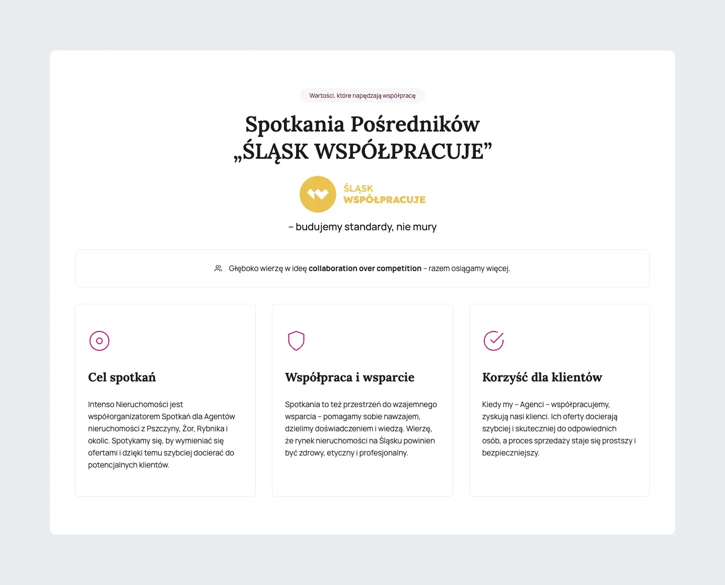 Celina Rusek 4 Celina Rusek — Spotkania Pośredników „ŚLĄSK WSPÓŁPRACUJE”