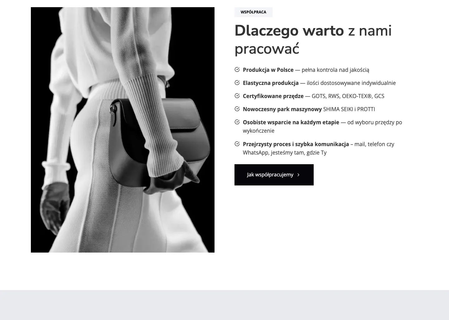 Dziewiarnia Mrowiec 3 Dziewiarnia Mrowiec — Dlaczego warto z nami pracować