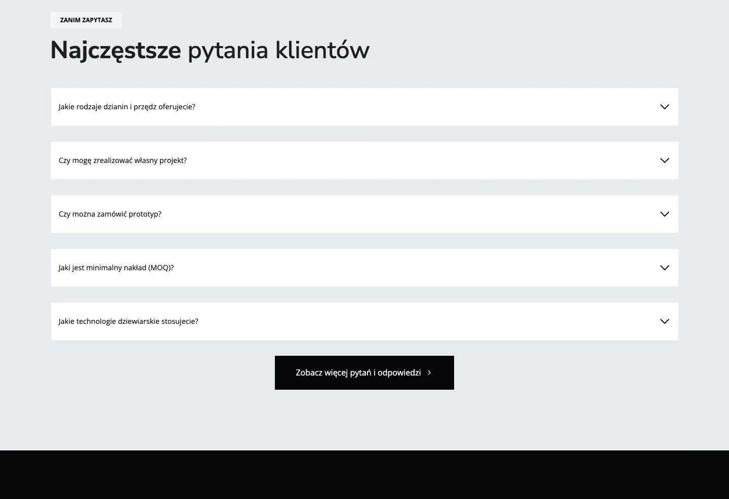Dziewiarnia Mrowiec 7 Dziewiarnia Mrowiec — Najczęstsze pytania klientów