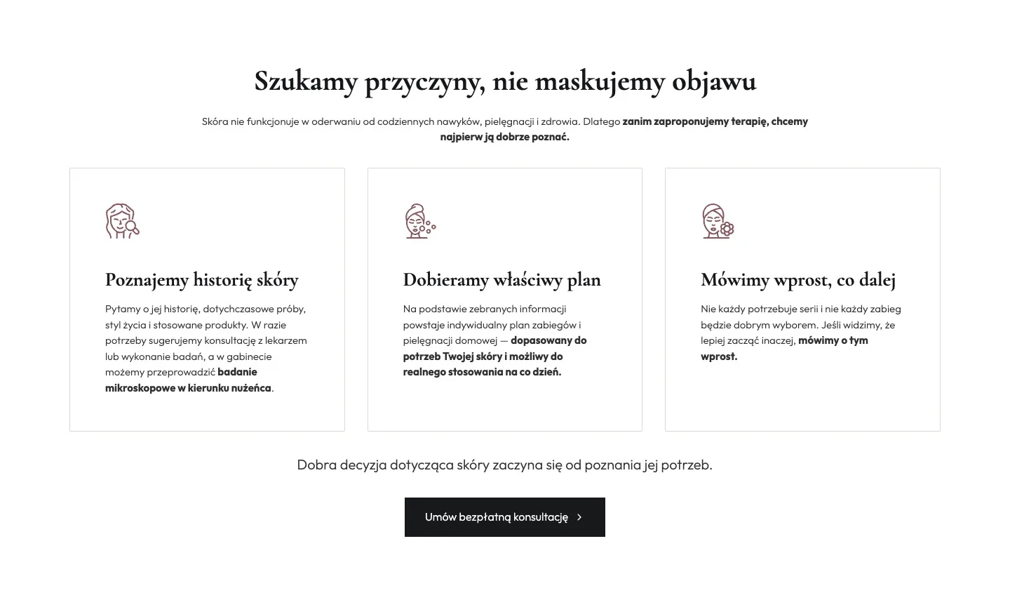 Estetic Skin 5 Estetic Skin — Szukamy przyczyny, nie maskujemy objawu