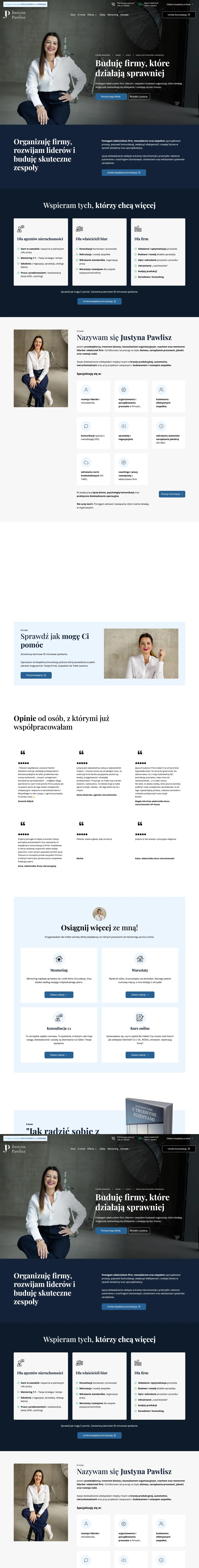 Justyna Pawlisz 10 Cała strona Justyna Pawlisz na komputerze