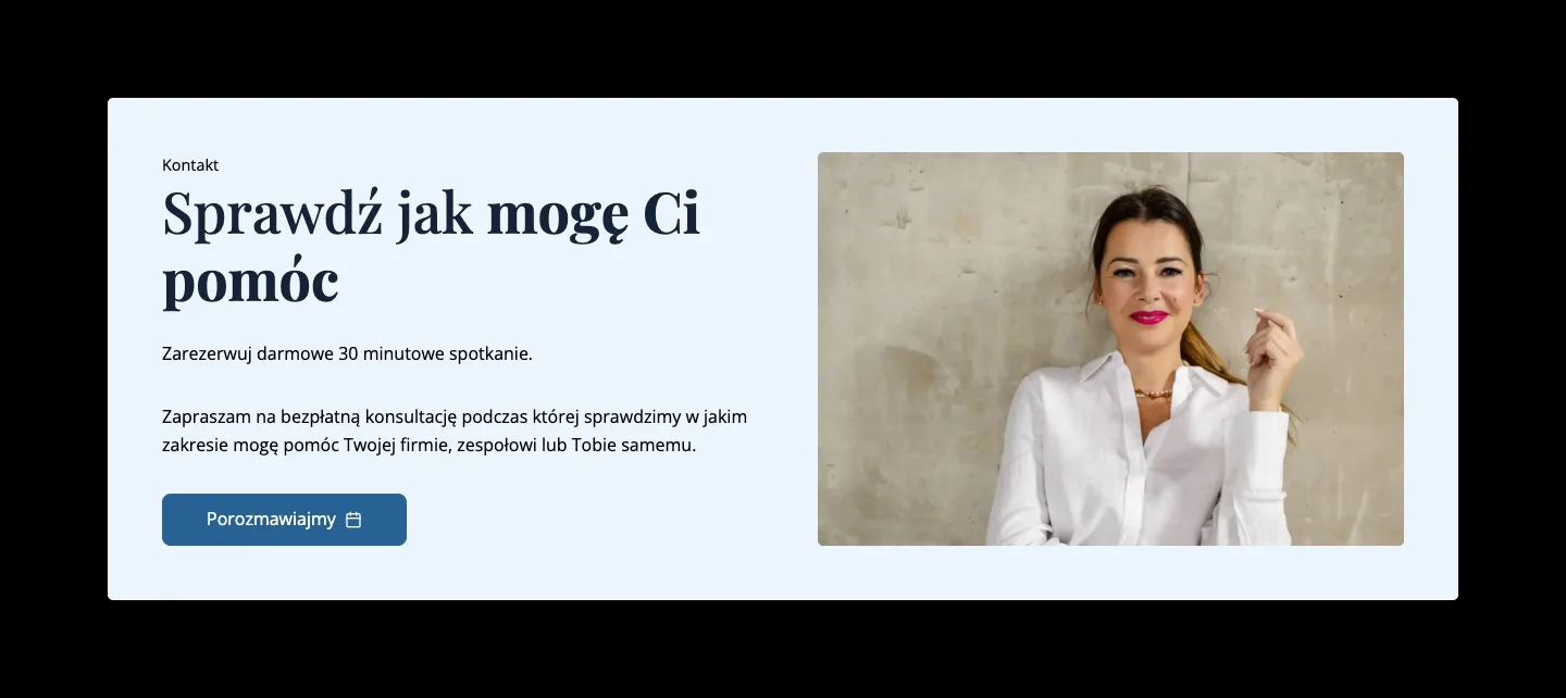 Justyna Pawlisz 6 Justyna Pawlisz — Sprawdź jak mogę Ci pomóc