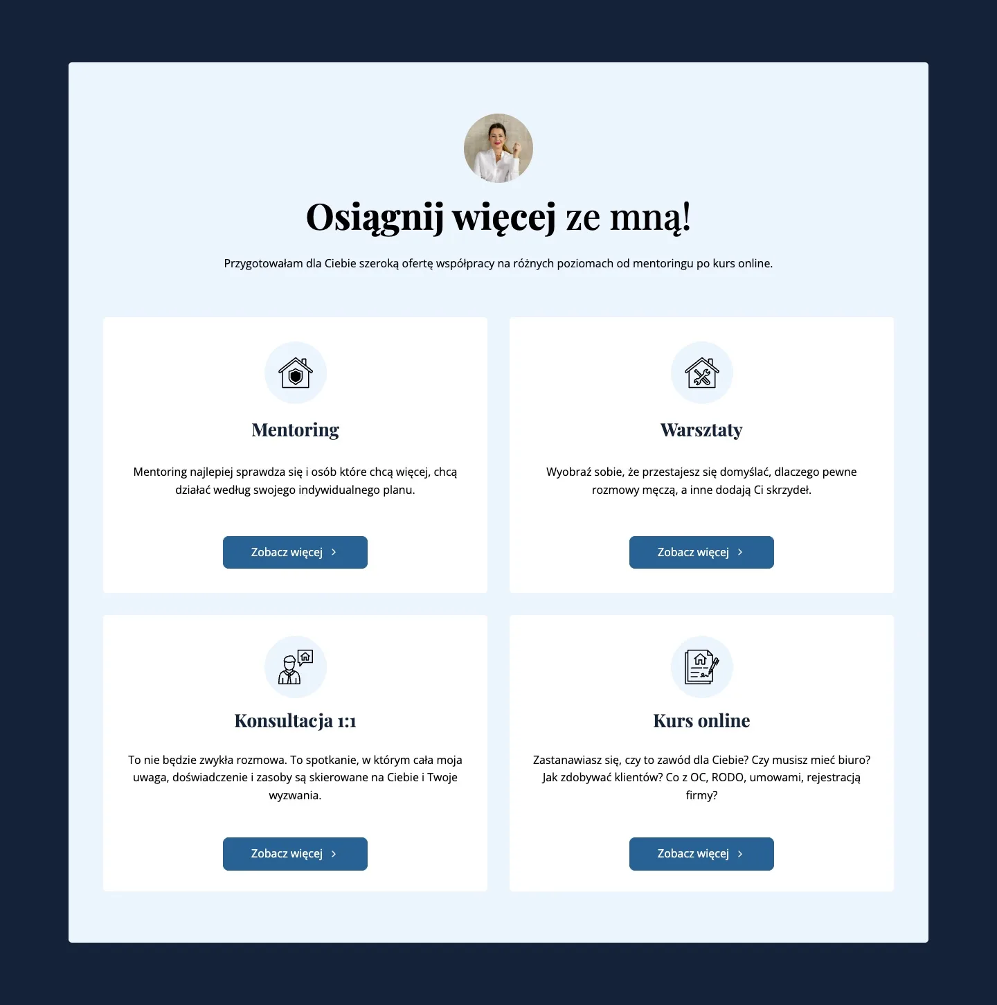 Justyna Pawlisz 8 Justyna Pawlisz — Osiągnij więcej ze mną!