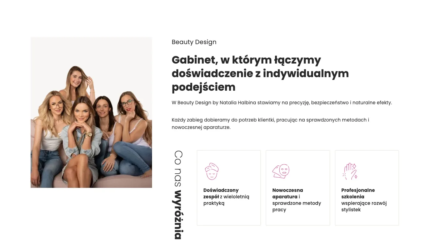 Beauty Design by Natalia Halbina 5 Beauty Design by Natalia Halbina — Gabinet, w którym łączymy doświadczenie z indywidualnym podejściem
