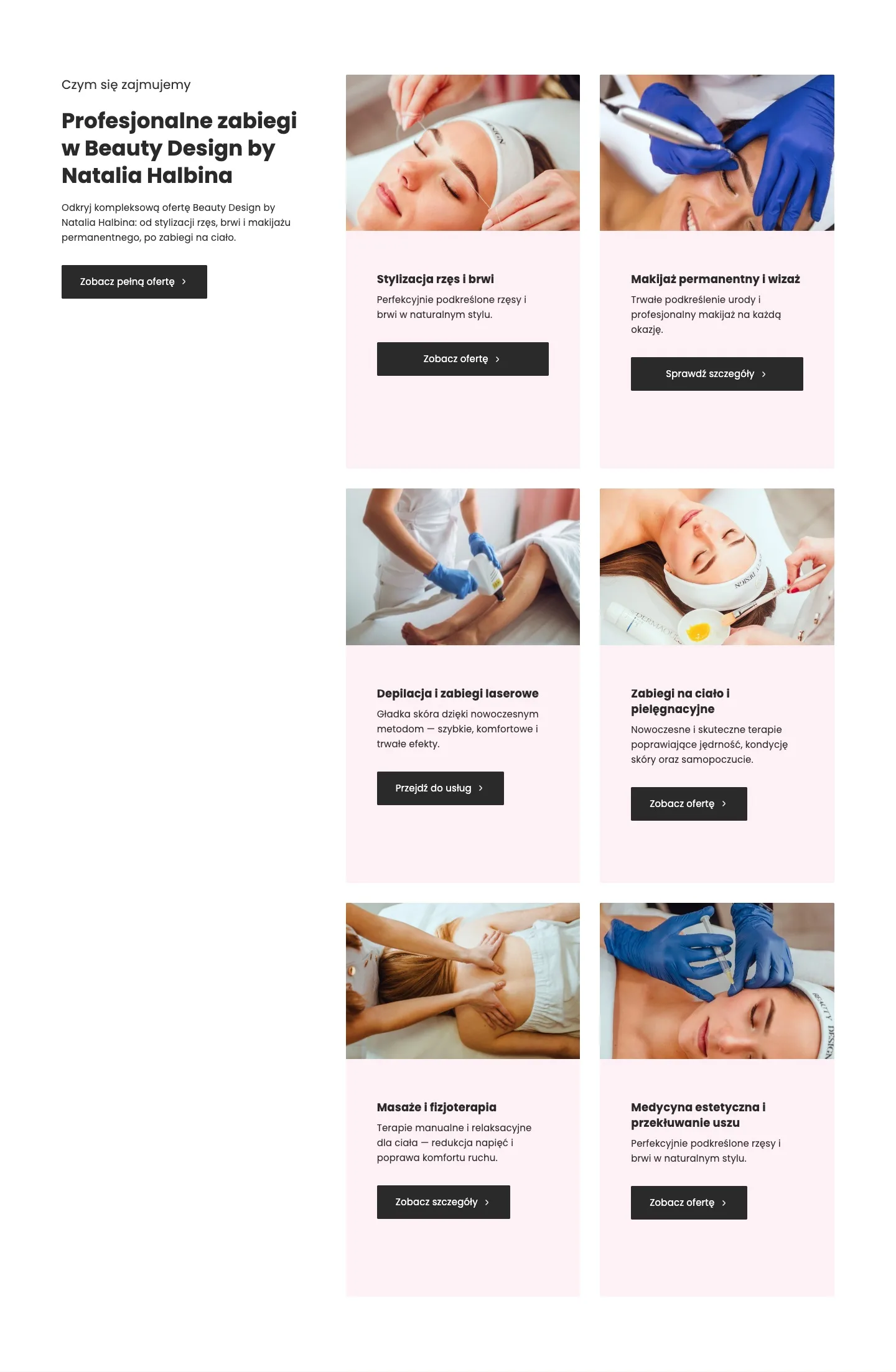 Beauty Design by Natalia Halbina 6 Beauty Design by Natalia Halbina — Profesjonalne zabiegi w Beauty Design by Natalia Halbina