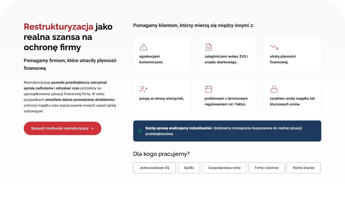 Przystanek Prawnik — Restrukturyzacja jako realna szansa na ochronę firmy
