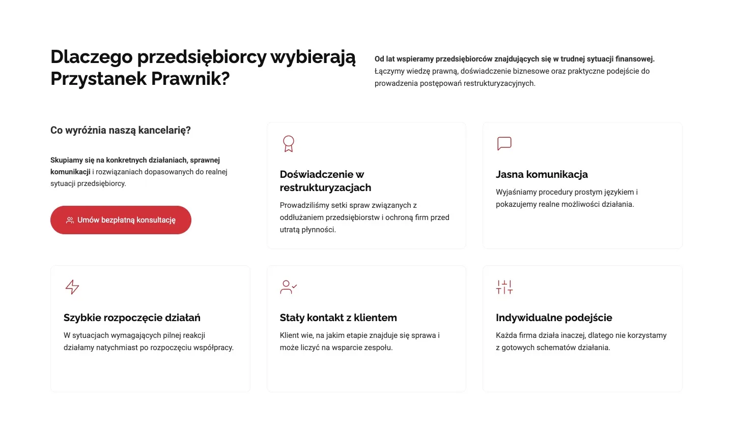 Przystanek Prawnik — Dlaczego przedsiębiorcy wybierają Przystanek Prawnik?