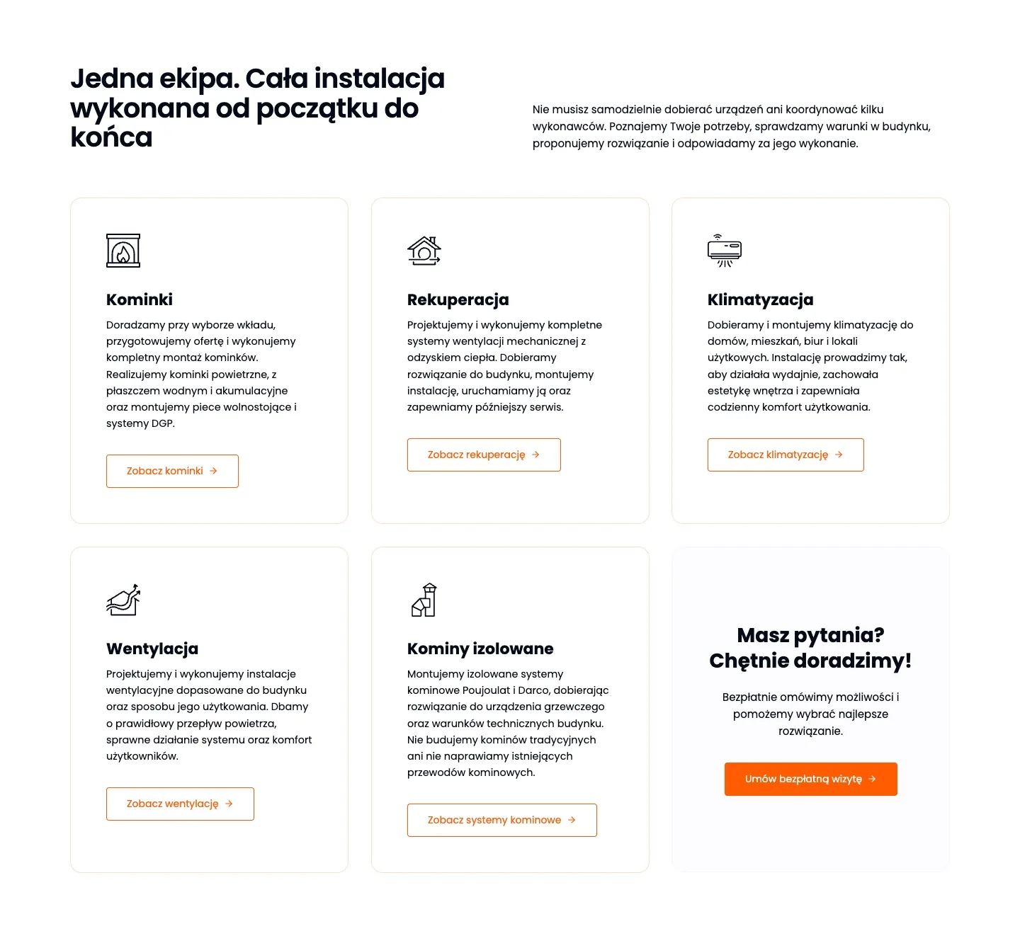 Rachkom 4 Rachkom — Jedna ekipa. Cała instalacja wykonana od początku do końca