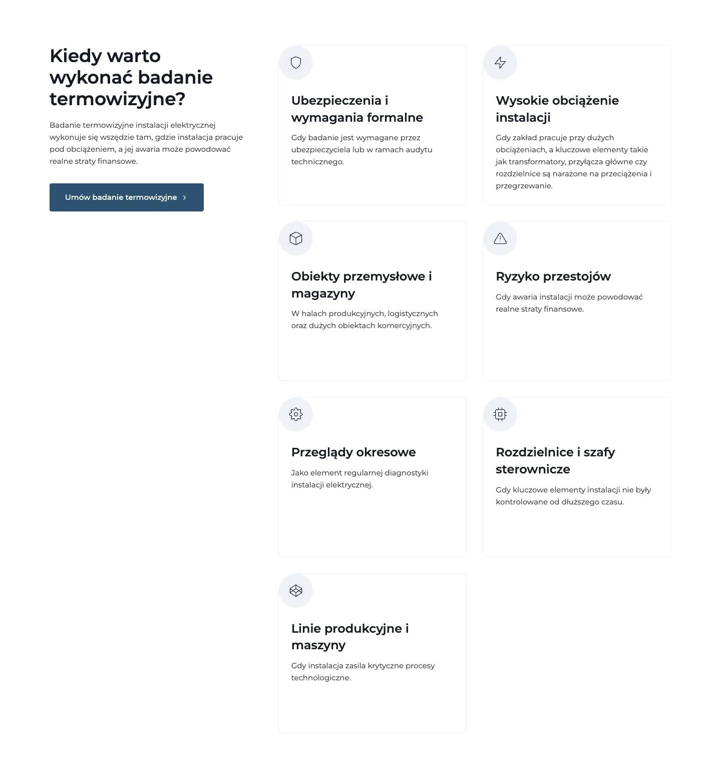 DEPAR — termowizja instalacji — Kiedy warto wykonać badanie termowizyjne?