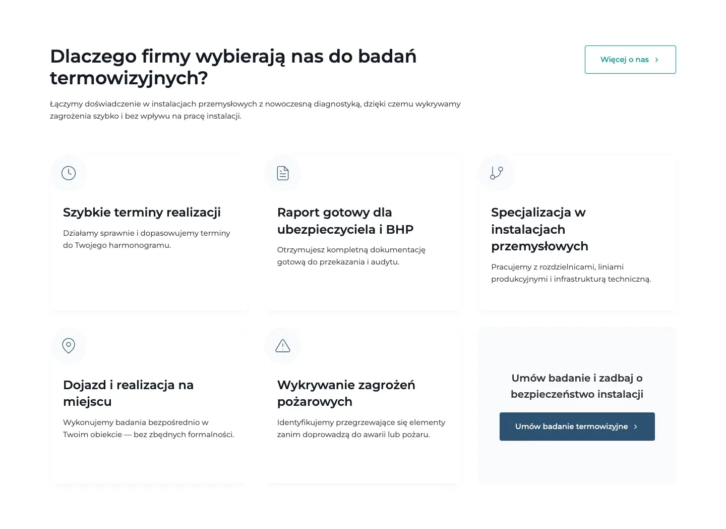 DEPAR — termowizja instalacji — Dlaczego firmy wybierają nas do badań termowizyjnych?